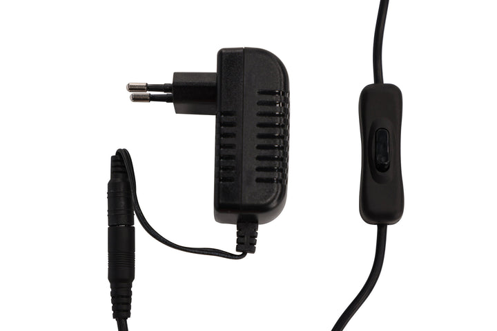 Venture Home Brive Table Lamp - Dark walnut/Mocca / White acrylic