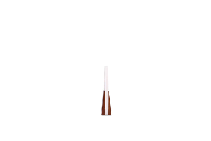 Venture Home Brive Table Lamp - Dark walnut/Mocca / White acrylic