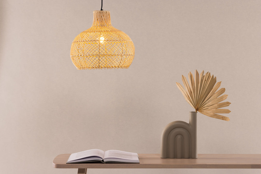 Vind Varekil - Big Pendant Lamp - Nature / Nature Rattan
