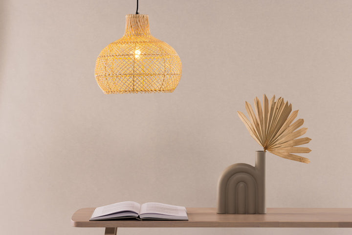 Vind Varekil - Big Pendant Lamp - Nature / Nature Rattan