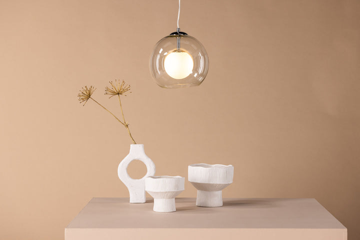 Venture Home Roche Pendant Lamp - Glass / Clear