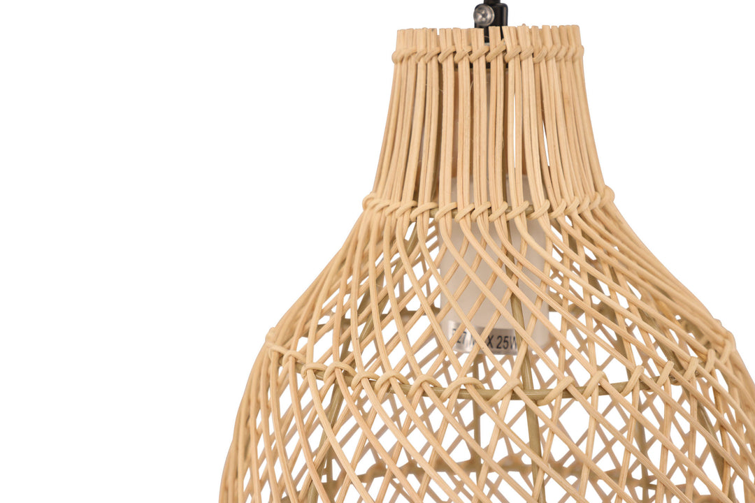 Vind Varekil - Small Pendant Lamp - Nature / Nature Rattan
