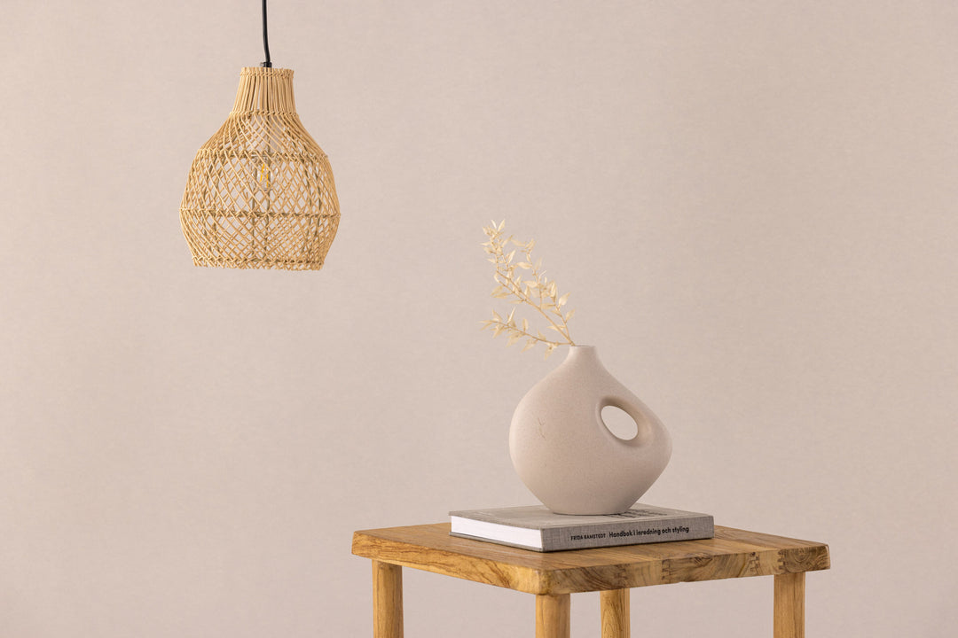 Vind Varekil - Small Pendant Lamp - Nature / Nature Rattan