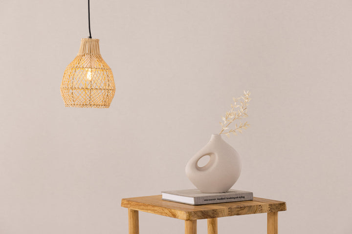 Vind Varekil - Small Pendant Lamp - Nature / Nature Rattan