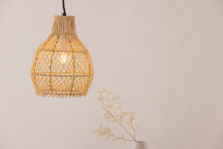 Vind Varekil - Small Pendant Lamp - Nature / Nature Rattan