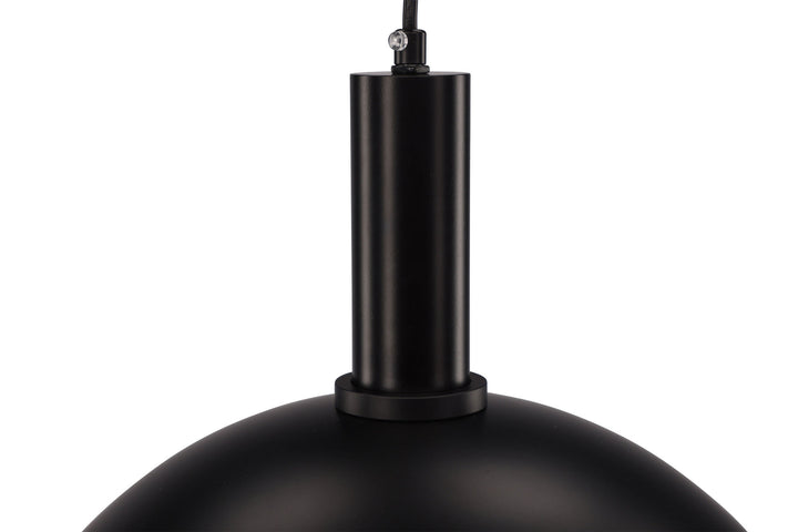 Venture Home Narbonne - Wide Pendant Lamp - Black / Black