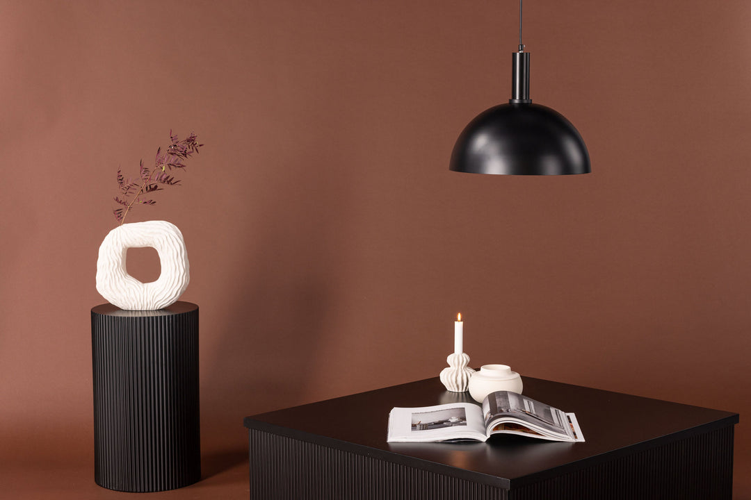Venture Home Narbonne - Wide Pendant Lamp - Black / Black