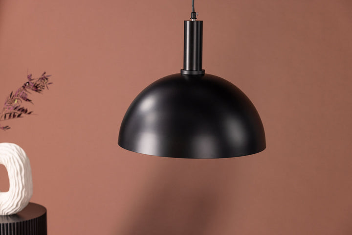 Venture Home Narbonne - Wide Pendant Lamp - Black / Black
