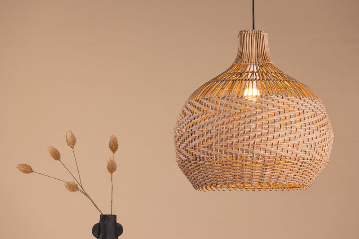 Venture Home Bastia Pendant Lamp - Nature / Nature rattan