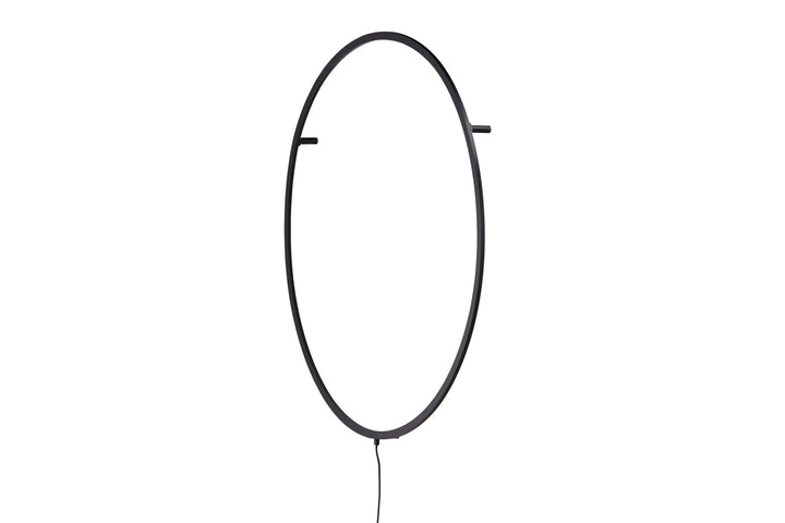 Vind Sörmjöle x Josefin Lustig - Væglampe - Sort / Mat Sort Tilbud