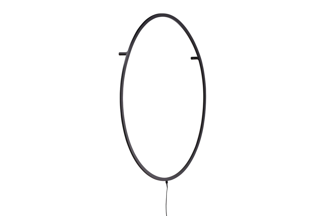 Vind Sörmjöle x Josefin Lustig - Væglampe - Sort / Mat Sort Tilbud