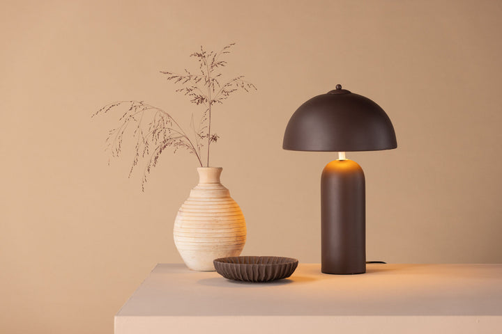Venture Home Corello Table Lamp - Brown Steel