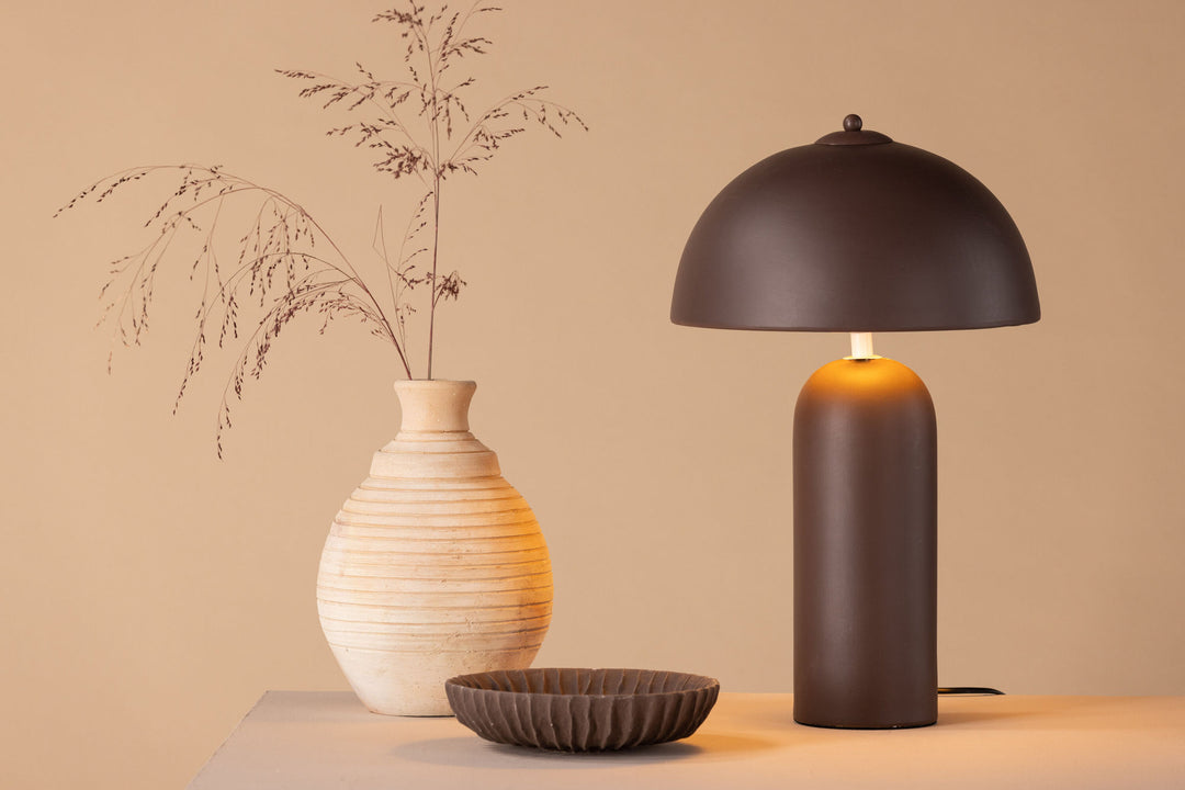 Venture Home Corello Table Lamp - Brown Steel