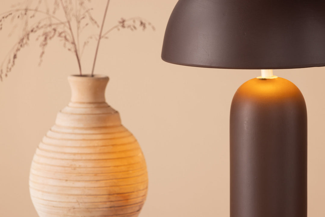 Venture Home Corello Table Lamp - Brown Steel