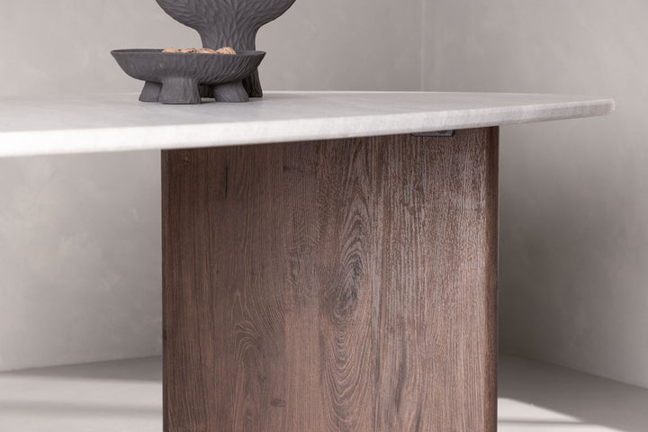 Venture Home Grönvik Dining Table 180*75 - Mocca / Light Grey Concretelook MDF