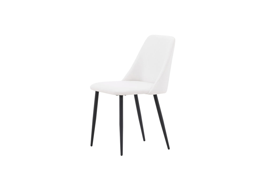 Venture Home Night Dining Chair 2-pack - Black / White PU