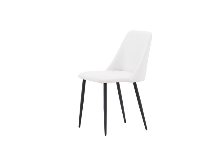 Venture Home Night Dining Chair 2-pack - Black / White PU