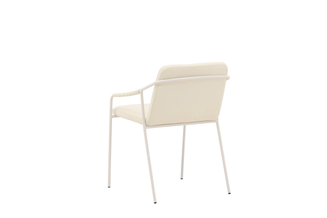 Venture Home Tvist Dining Chair 2-pack - Beige / Beige PU