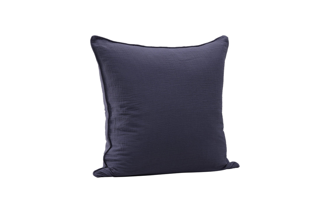Venture Home Tyra Cushion Cover Cotton Gauze - Blue 60x60