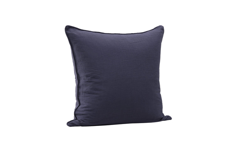 Venture Home Tyra Cushion Cover Cotton Gauze - Blue 60x60