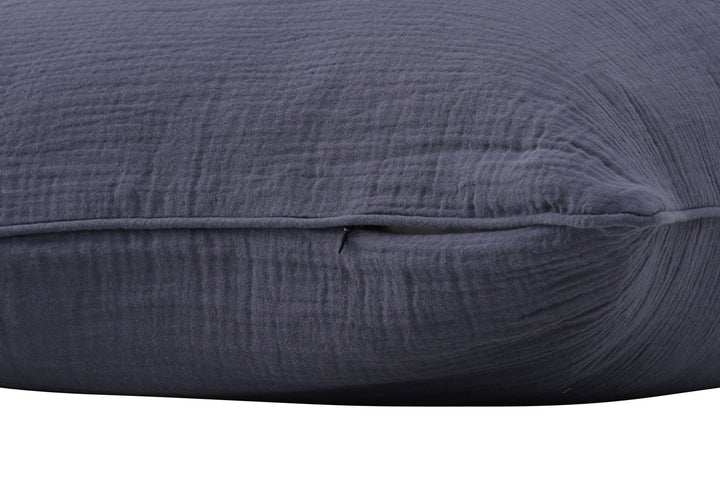 Venture Home Tyra Cushion Cover Cotton Gauze - Blue 60x60
