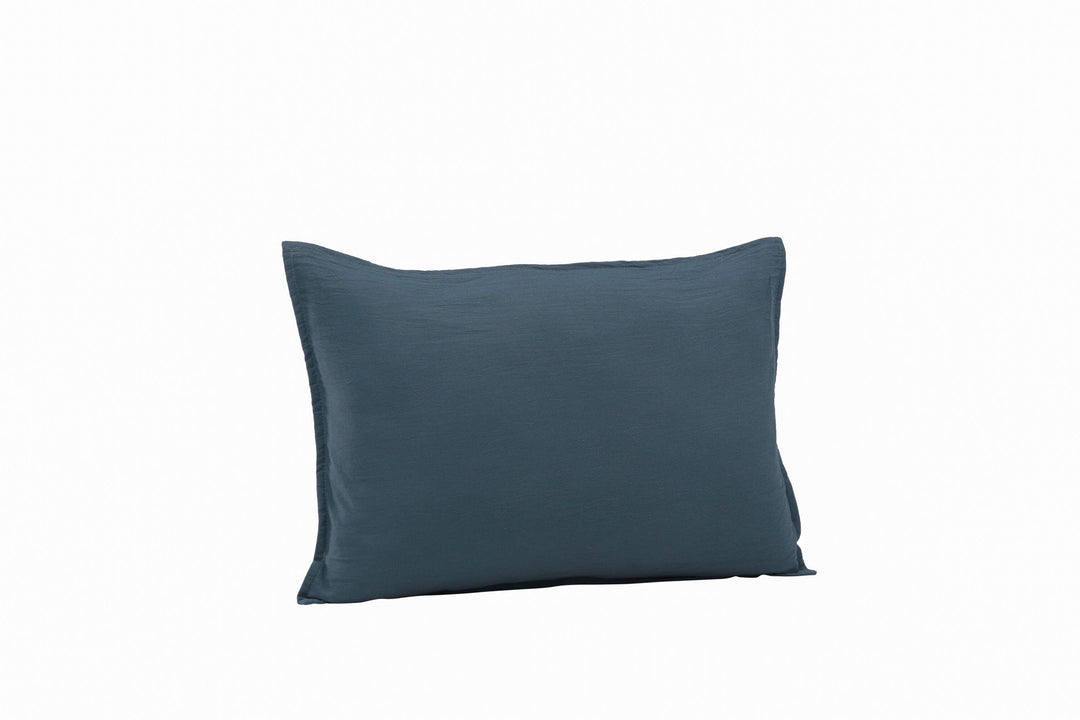 Venture Home Ronja Cushion Cover Washed Cotton - Dusty Blue 40x60