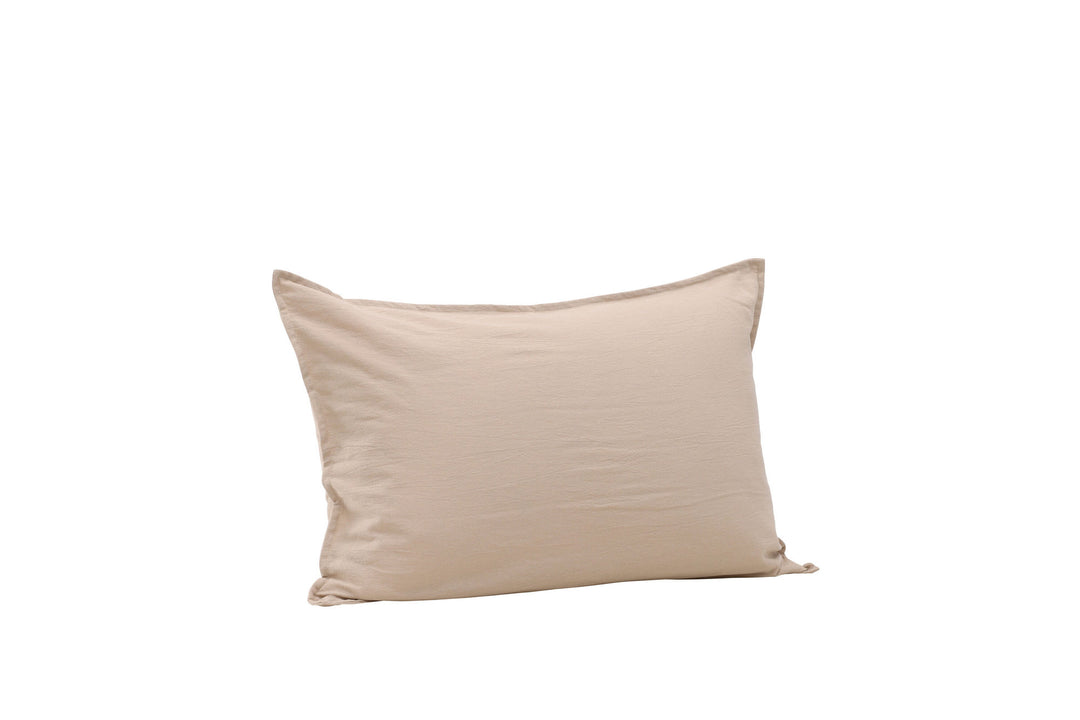 Venture Home Ronja Cushion Cover Washed Cotton - Beige / 40x60