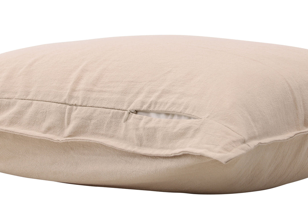 Venture Home Ronja Cushion Cover Washed Cotton - Beige / 40x60