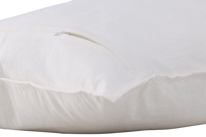 Venture Home Ronja Cushion Cover Washed Cotton - White / 40x60