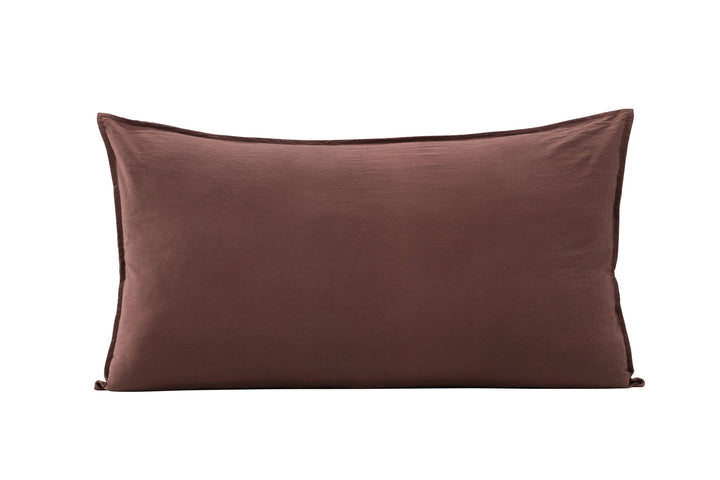 Venture Home Ronja Cushion Cover Washed Cotton - Brown / 50x90