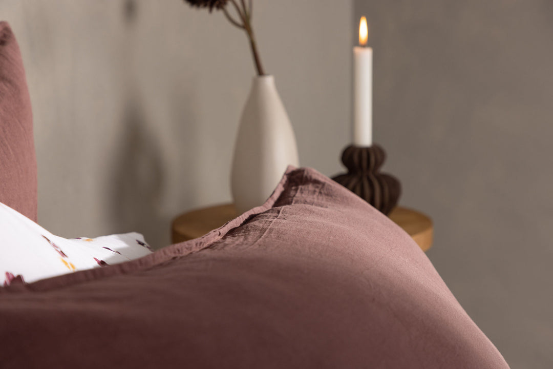 Venture Home Ronja Cushion Cover Washed Cotton - Brown / 50x90