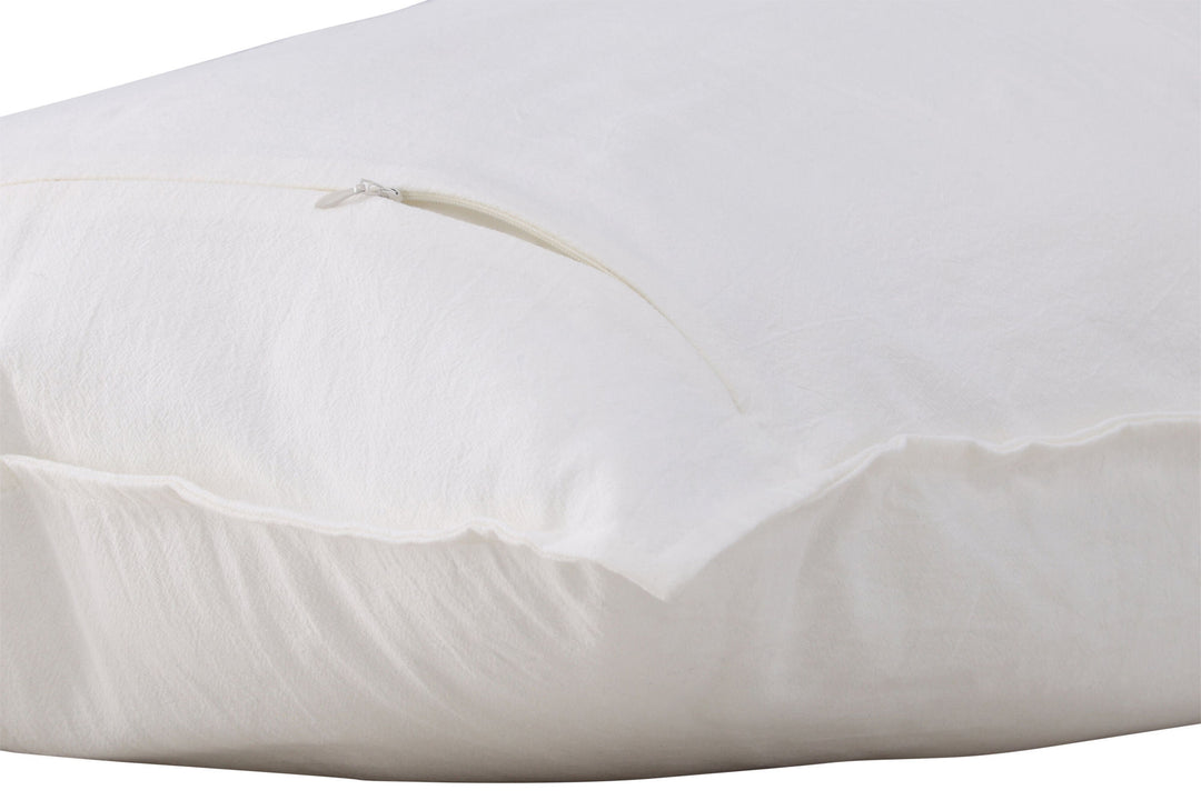 Venture Home Ronja Cushion Cover Washed Cotton - White / 50x90