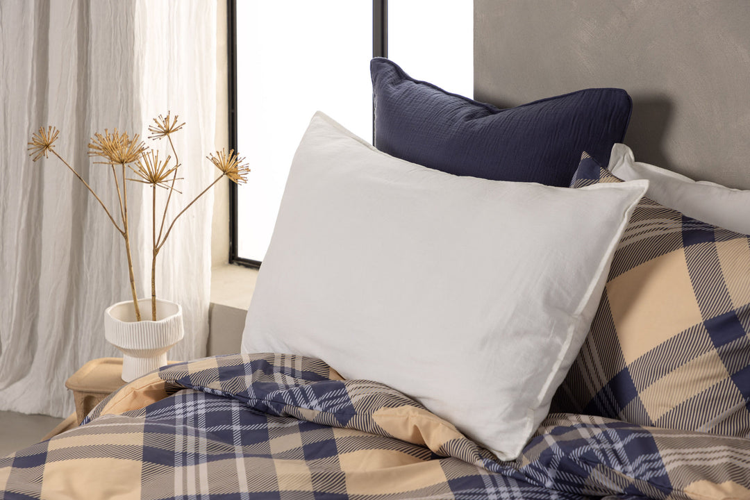 Venture Home Ronja Cushion Cover Washed Cotton - White / 50x90