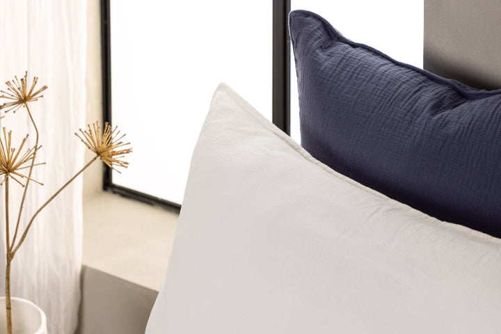 Venture Home Ronja Cushion Cover Washed Cotton - White / 50x90
