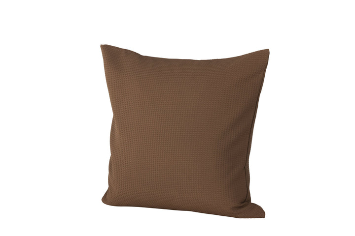 Venture Home Celine Cushion Cover Poly Waffle - Dark Brown 50x50