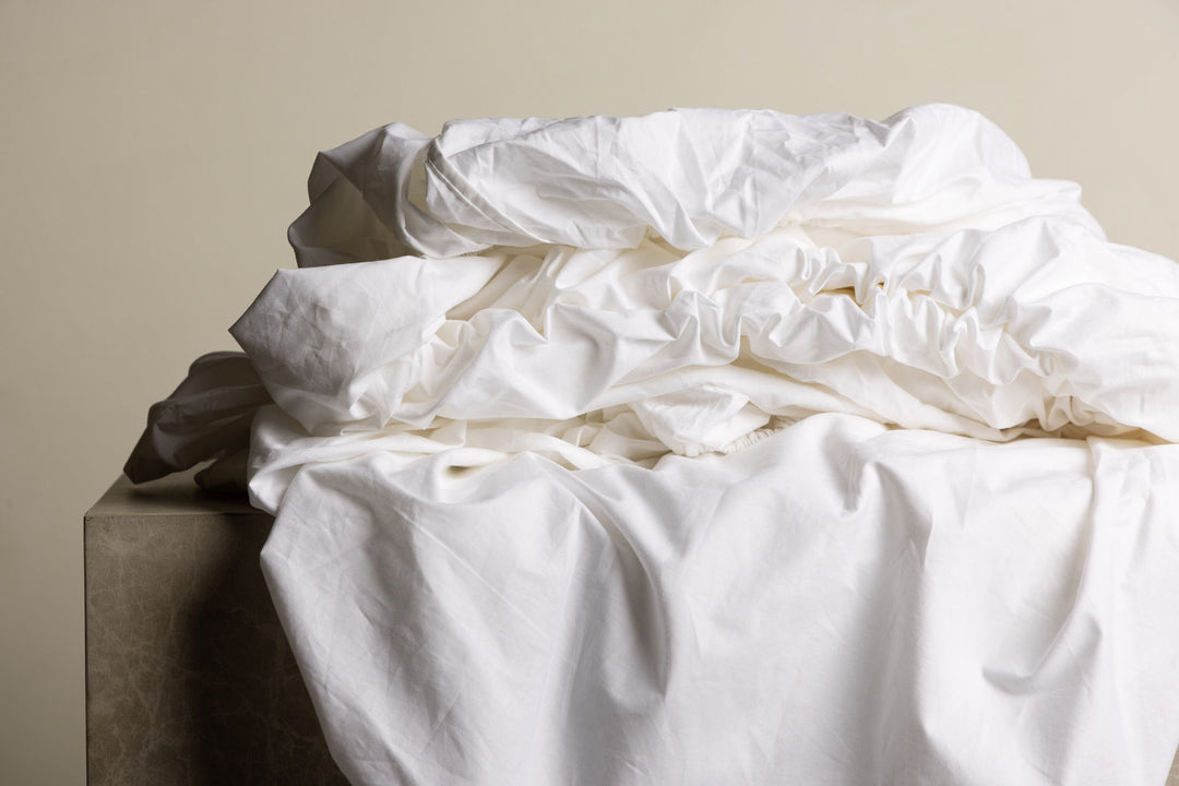 Venture Home Sigrid Sheets Cotton - White 200x180
