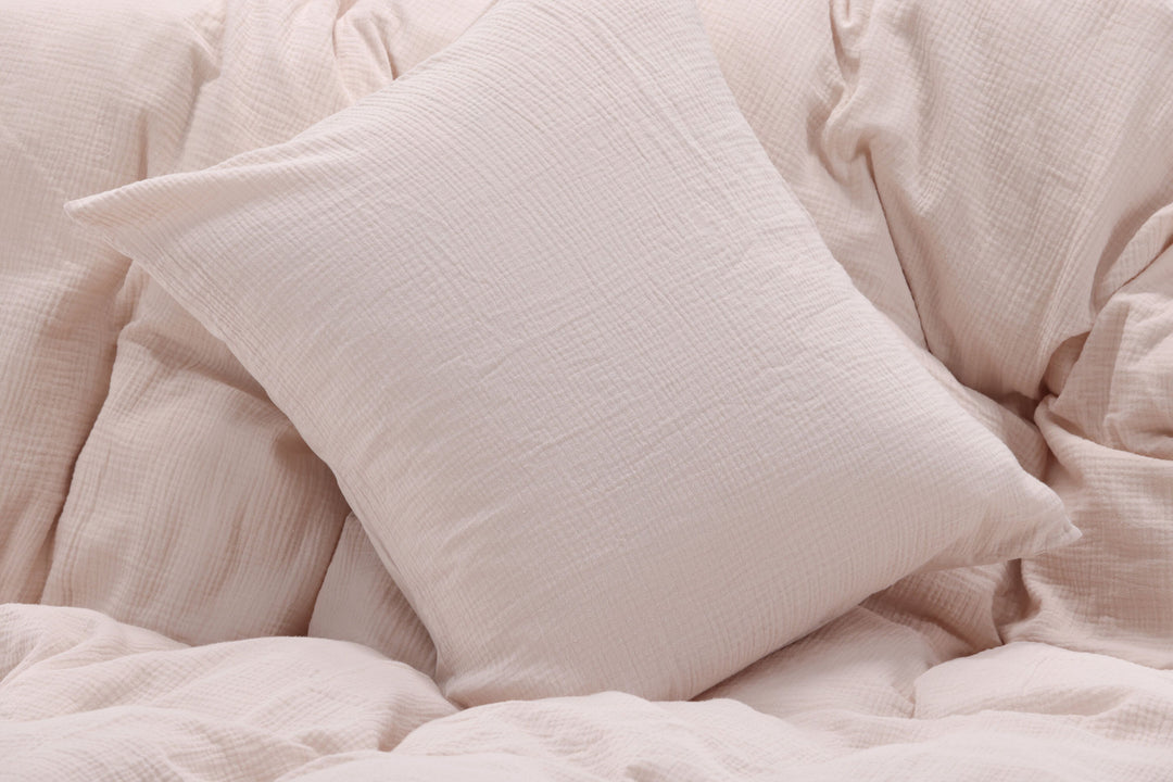 Venture Home Mila Bedset Cottongauze - Light pink / 200x150+50x60cm