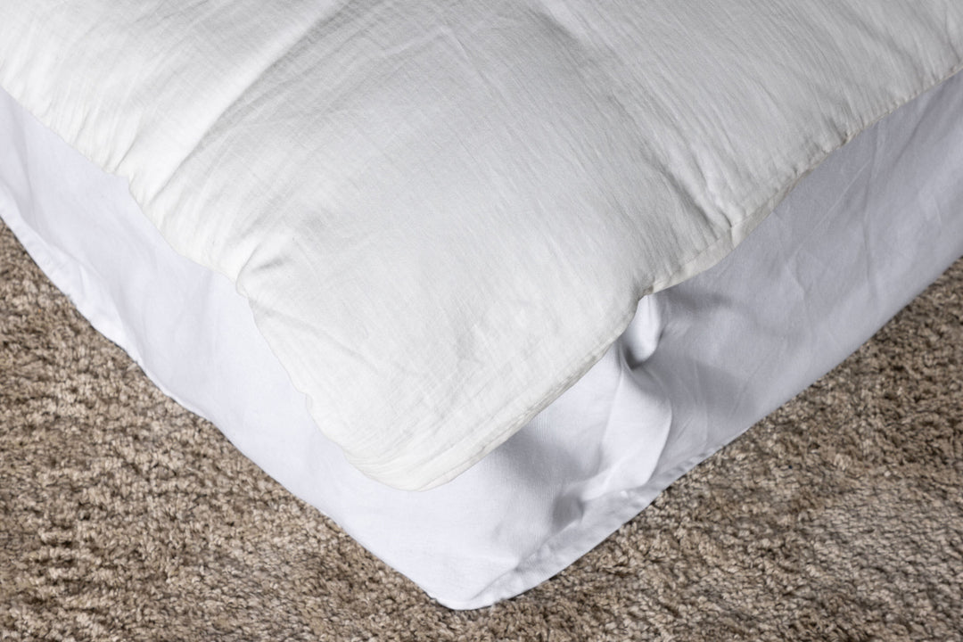 Venture Home Mila Bedset Cottongauze - White / 200x150+50x60cm