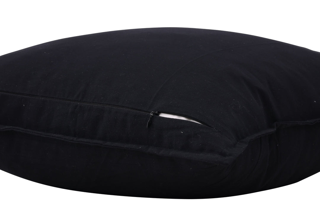 Venture Home Ronja Cushion Cover Washed Cotton - Black 45x45