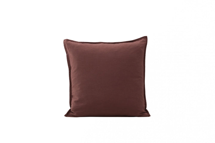 Venture Home Ronja Cushion Cover Washed Cotton - Brown 45x45