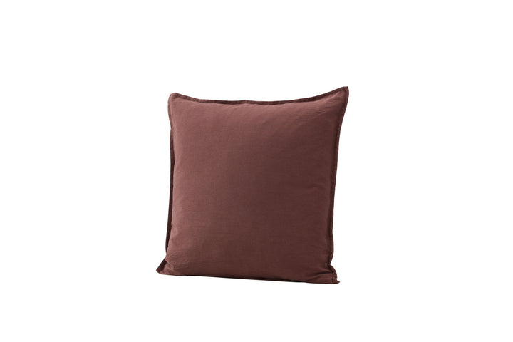 Venture Home Ronja Cushion Cover Washed Cotton - Brown 45x45