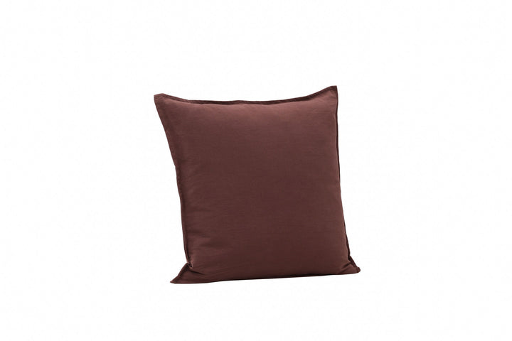 Venture Home Ronja Cushion Cover Washed Cotton - Brown 45x45