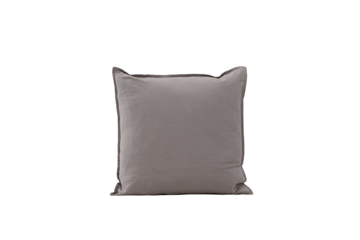 Venture Home Ronja Cushion Cover Washed Cotton - Grey 45x45