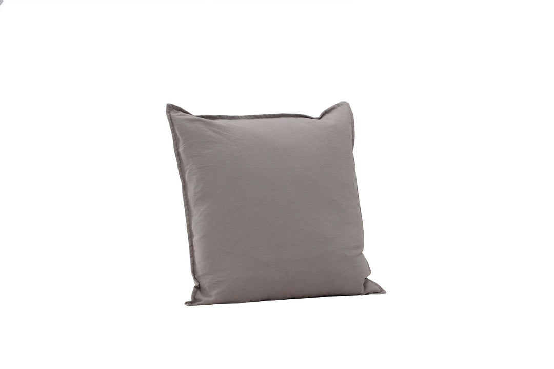 Venture Home Ronja Cushion Cover Washed Cotton - Grey 45x45