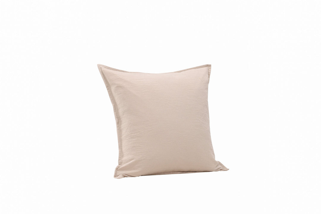 Venture Home Ronja Cushion Cover Washed Cotton - Beige 45x45
