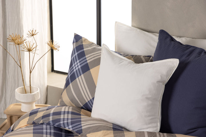 Venture Home Ronja Cushion Cover Washed Cotton - White 45x45