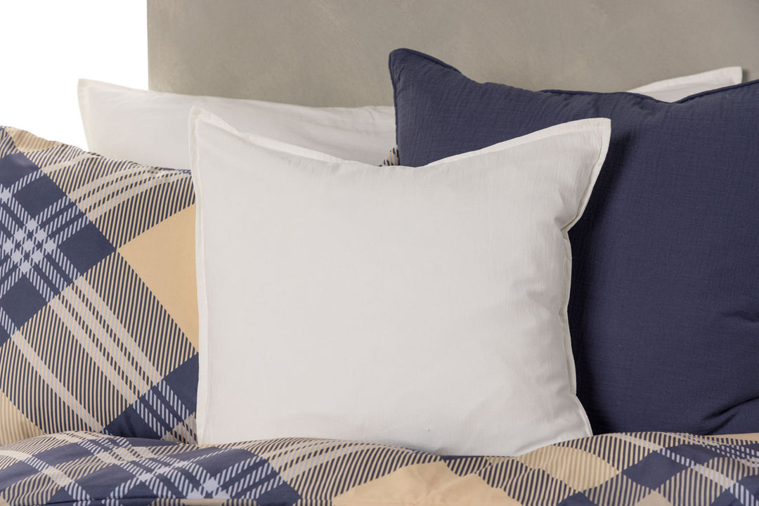 Venture Home Ronja Cushion Cover Washed Cotton - White 45x45