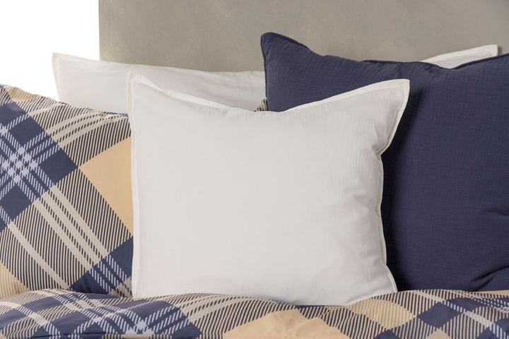 Venture Home Ronja Cushion Cover Washed Cotton - White 45x45
