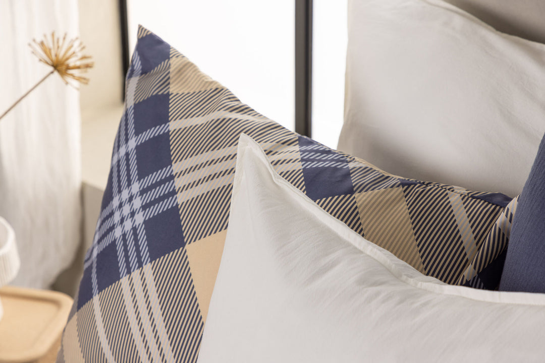 Venture Home Ronja Cushion Cover Washed Cotton - White 45x45