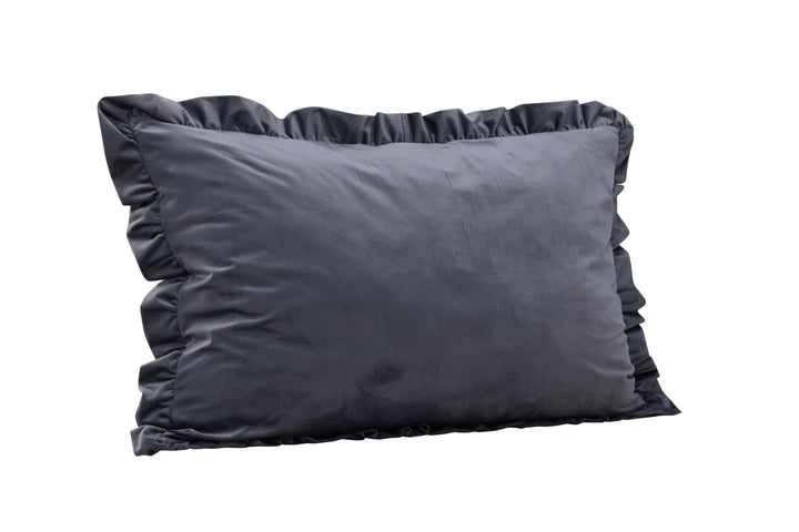 Venture Home Hailey Cushion Cover Poly Velvet - Grey 70x100